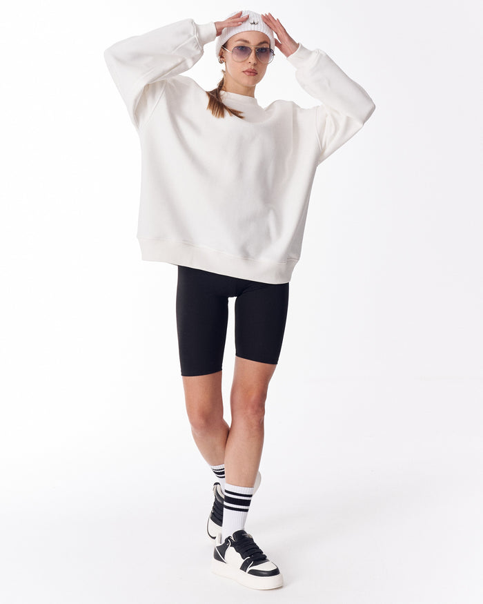 Herritage Fusion White Sweatshirt For Women (5)
