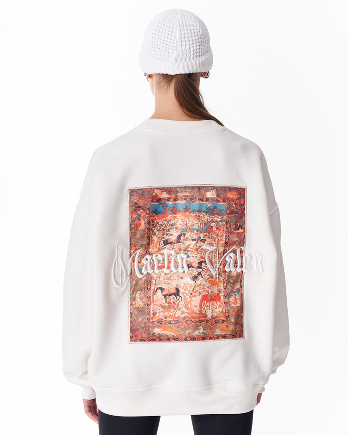 Herritage Fusion White Sweatshirt For Women (8)