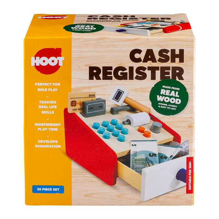 Hoot Wooden Cash Register
