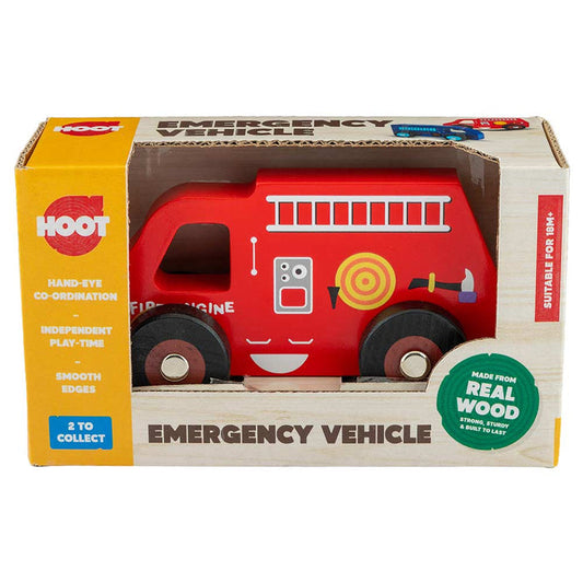 Hoot Wooden Emergency Vehicle