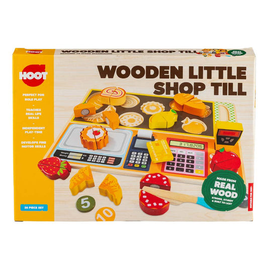 Hoot Wooden Little Shop Till Set