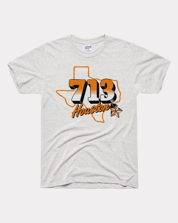 Houston 713 Texas Ash T-Shirt