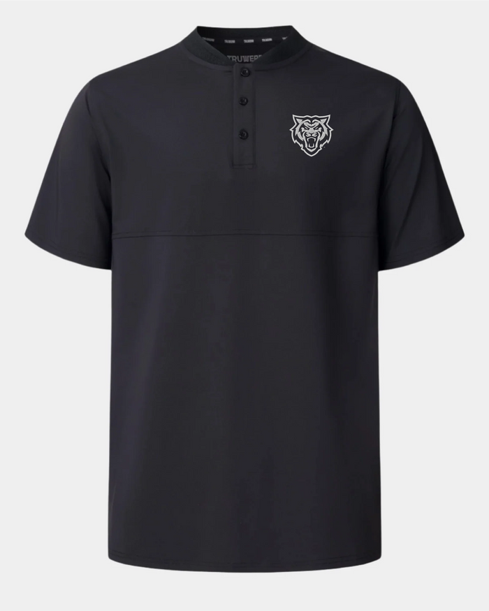 Idaho State Crown Blade Polo Black