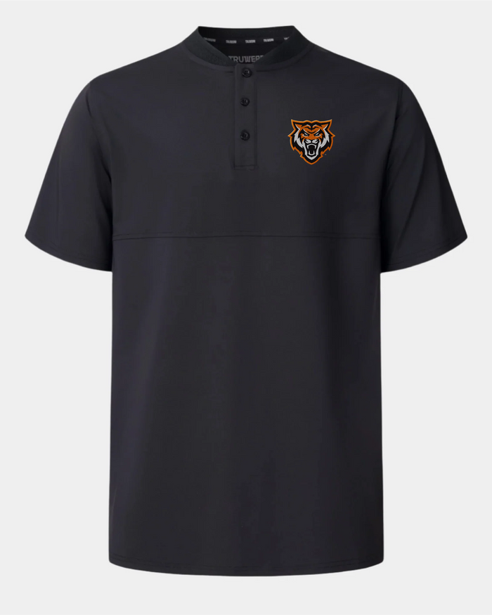Idaho State Crown Blade Polo Black