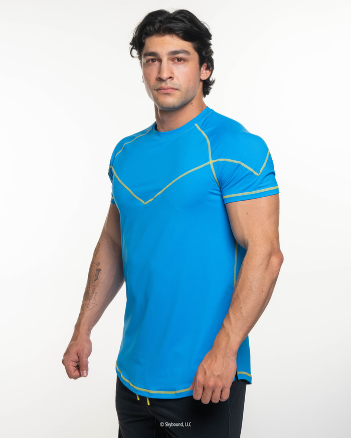 INVINCIBLE® Essentials Performance Short Sleeve Tee - Blue