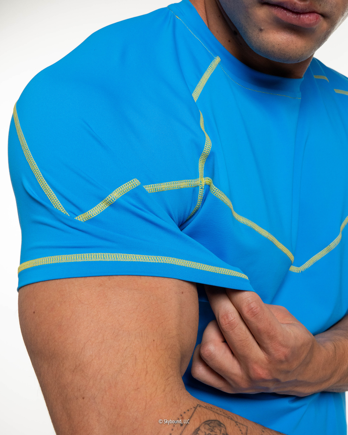 INVINCIBLE® Essentials Performance Short Sleeve Tee - Blue