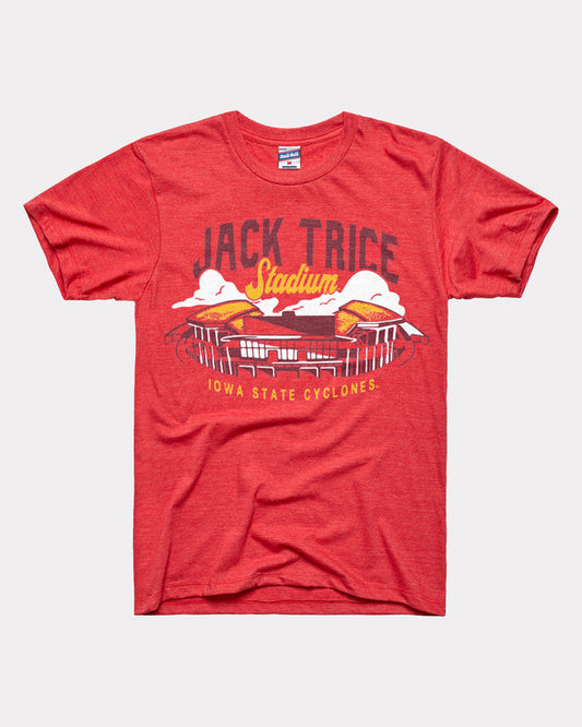 Iowa State Jack Trice Football Stadium Red T-Shirt