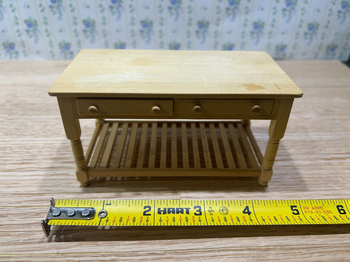Jane Newman Artisan Made Wooden Kitchen Island Counter