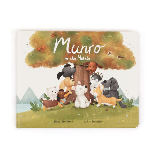 Jellycat 'Munro in the Middle' Book