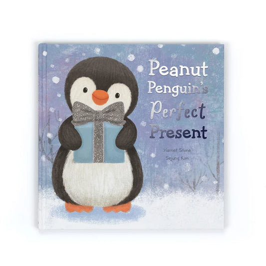 Jellycat 'Peanut Penguin's Perfect Present' Book