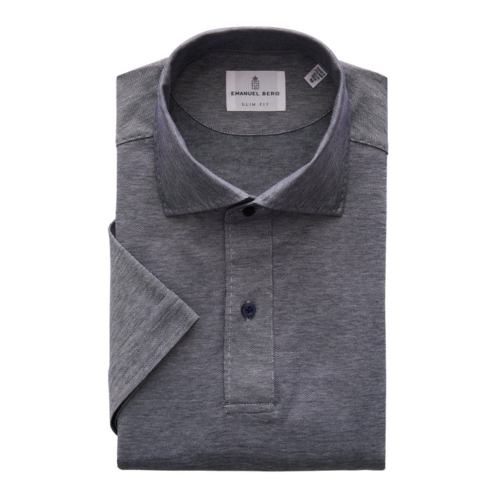 Jersey Knit Short-Sleeve Polo