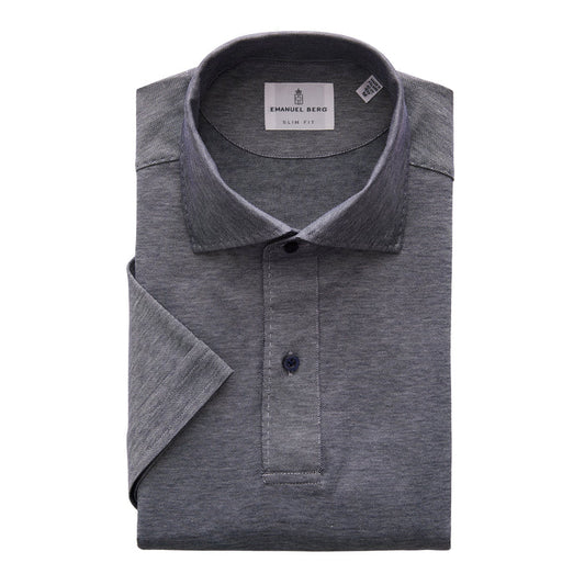 Jersey Knit Short-Sleeve Polo