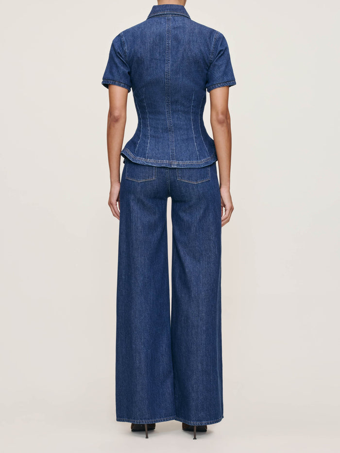 Joice Shirt Short Sleeve - Inkwell