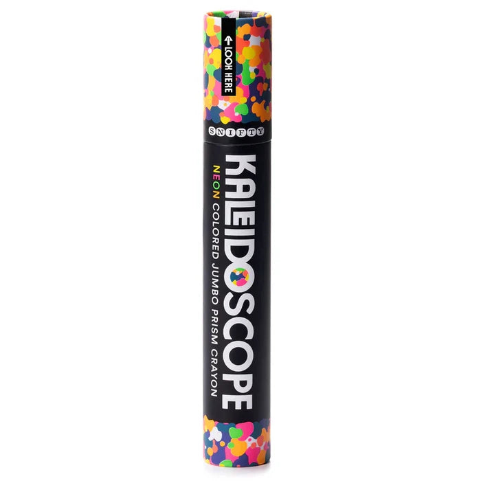 Jumbo Crayon- Neon Kaleidoscope