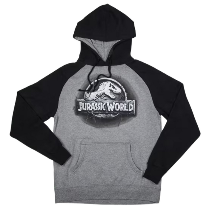 Jurassic World Stone Logo Adult Sweatshirt-1