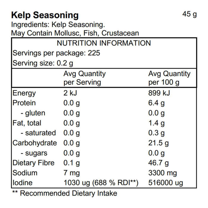 Pacific Harvest Kelp Seasoning Plain _4