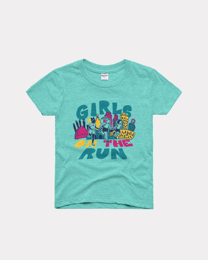 Kids GOTR KC Skyline Teal T-Shirt