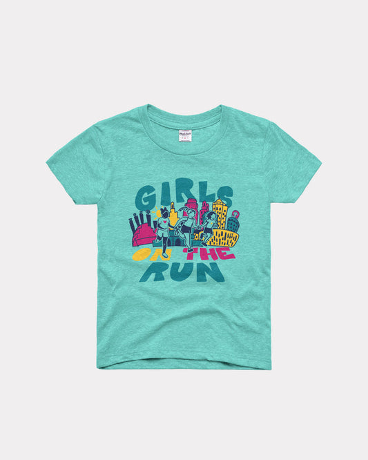 Kids GOTR KC Skyline Teal T-Shirt