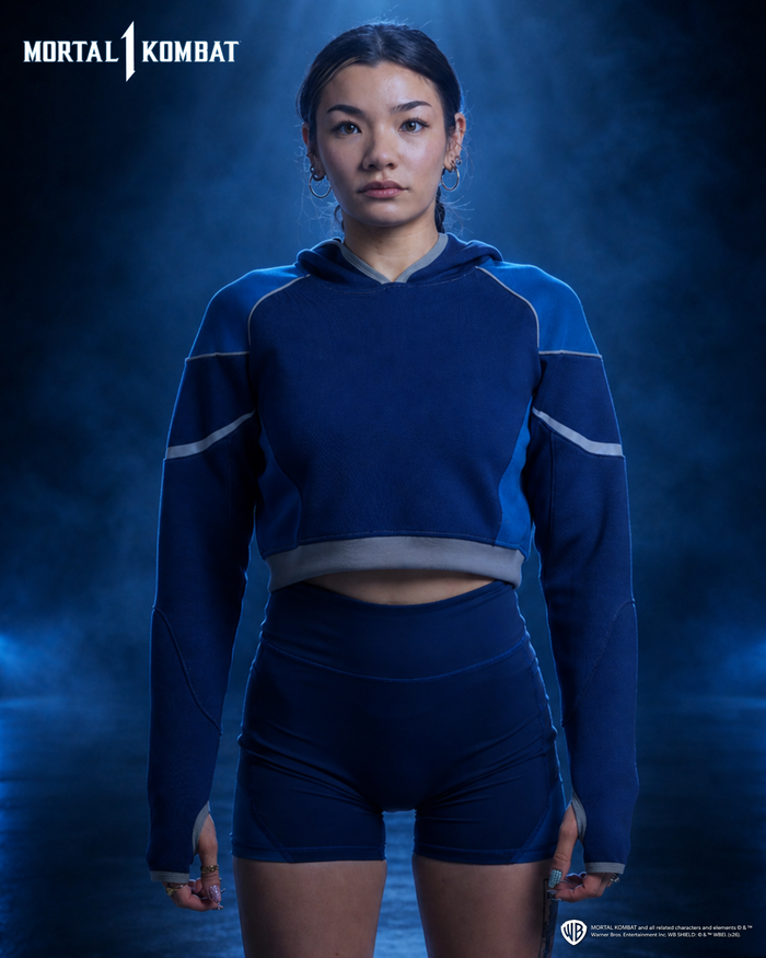 KITANA Limited Edition Cropped Performance Hoodie 1 of 300