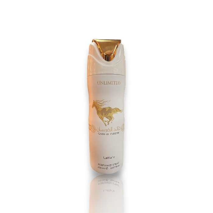 Lattafa Qaed Al Fursan White (Unlimited) – Body Spray 6.7 oz (200ml)
