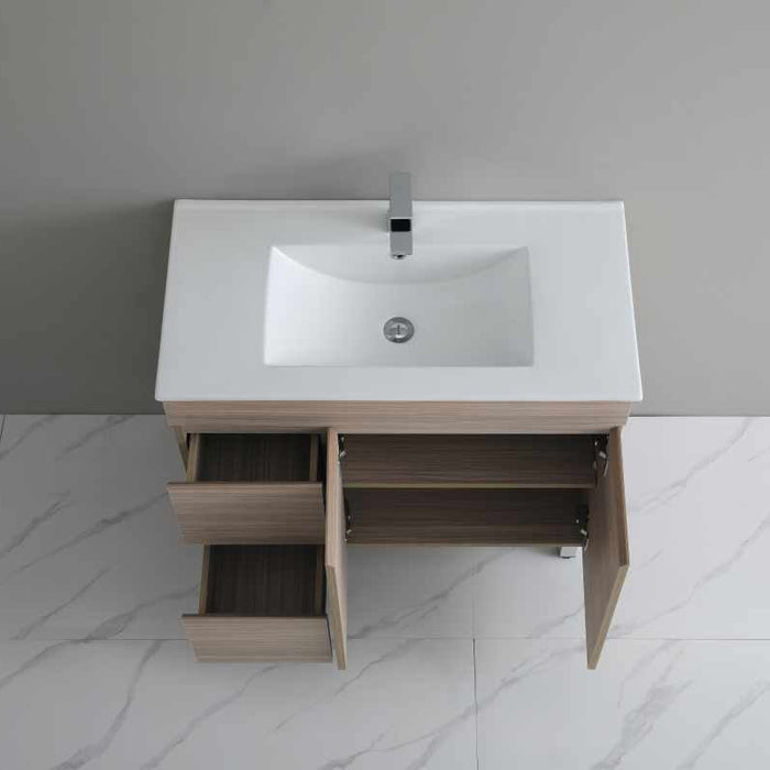 Leg Vanity Cabinet (PVC Material) 600/750/900mm