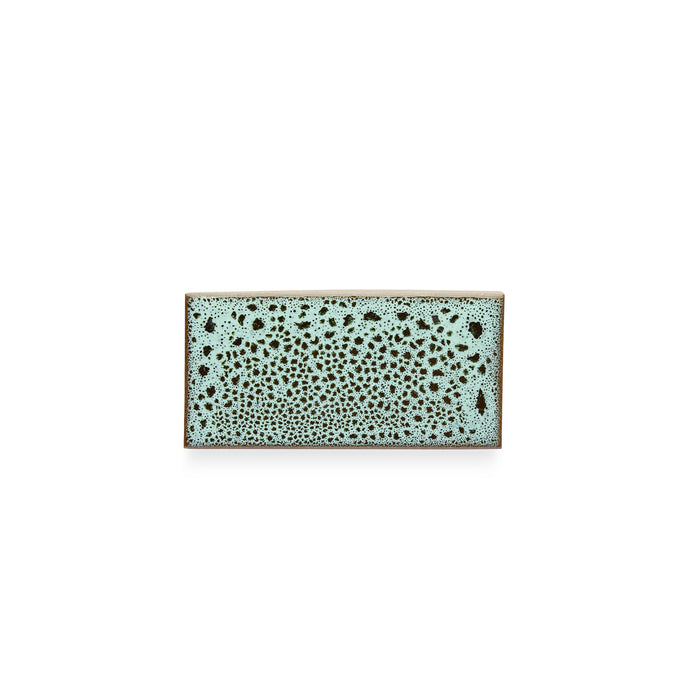 LG7 Sample in Opaque White-Antique Green