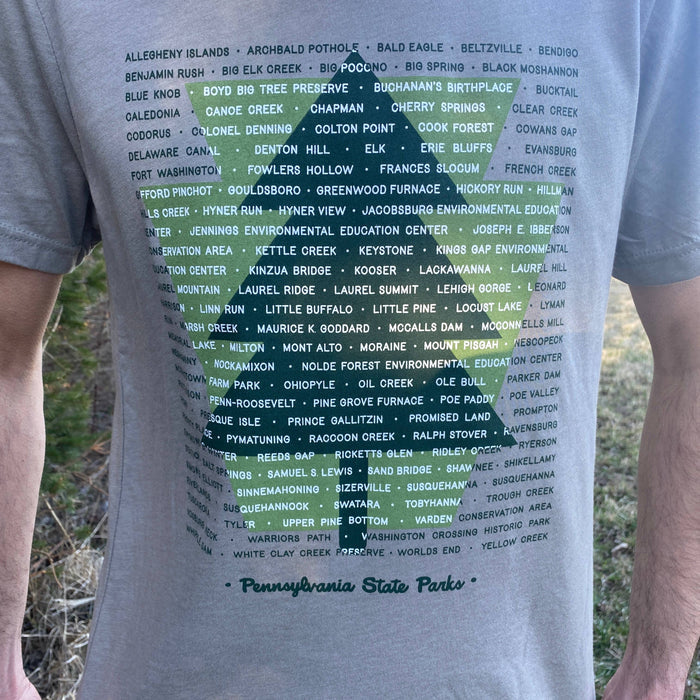 Lightning Bug Gift Co. - Pennsylvania State Parks T-shirt: Small