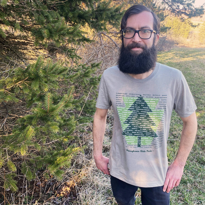 Lightning Bug Gift Co. - Pennsylvania State Parks T-shirt: XLarge