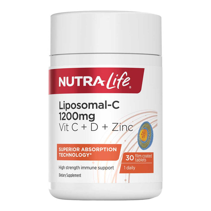 Nutra-Life Liposomal C 1200mg Vit C + D + Zinc _1