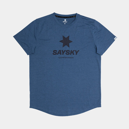 Saysky Logo Combat Pro T-Shirt Blue 2012 OMRSS30C2012