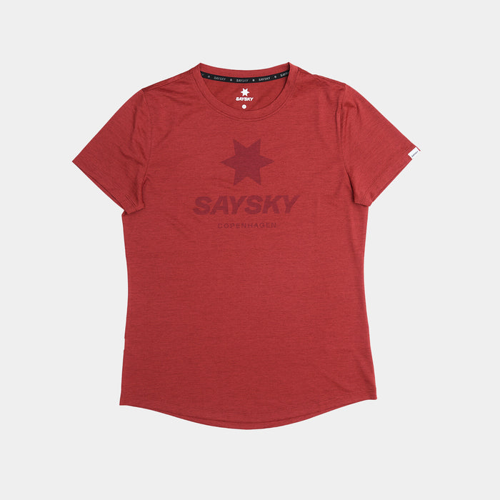Saysky Logo Combat Pro T-shirt Red 5007 OWRSS30C5007