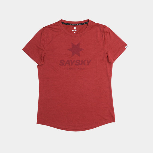 Saysky Logo Combat Pro T-shirt Red 5007 OWRSS30C5007