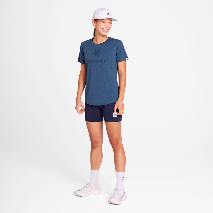 Saysky Logo Combat Pro T-shirt Blue 2012 OWRSS30C2012