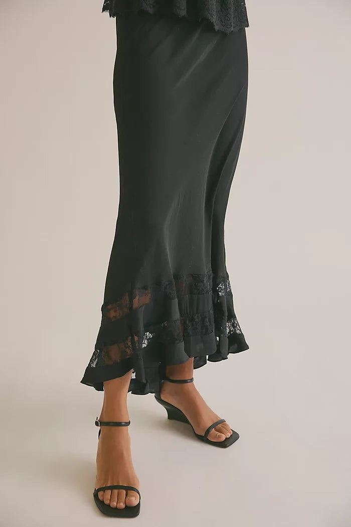 Long Lost Lover Maxi Slip Skirt