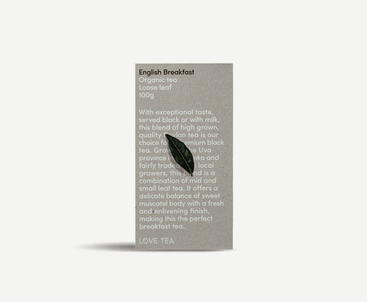 LOVE TEA - English Breakfast Loose Leaf Tea