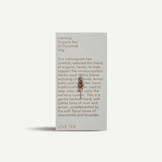 Love Tea Organic Calming Tea - 20 Pyramids - L'Organic