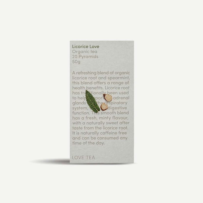 Love Tea Organic Licorice Love - 20 Pyramids - L'Organic