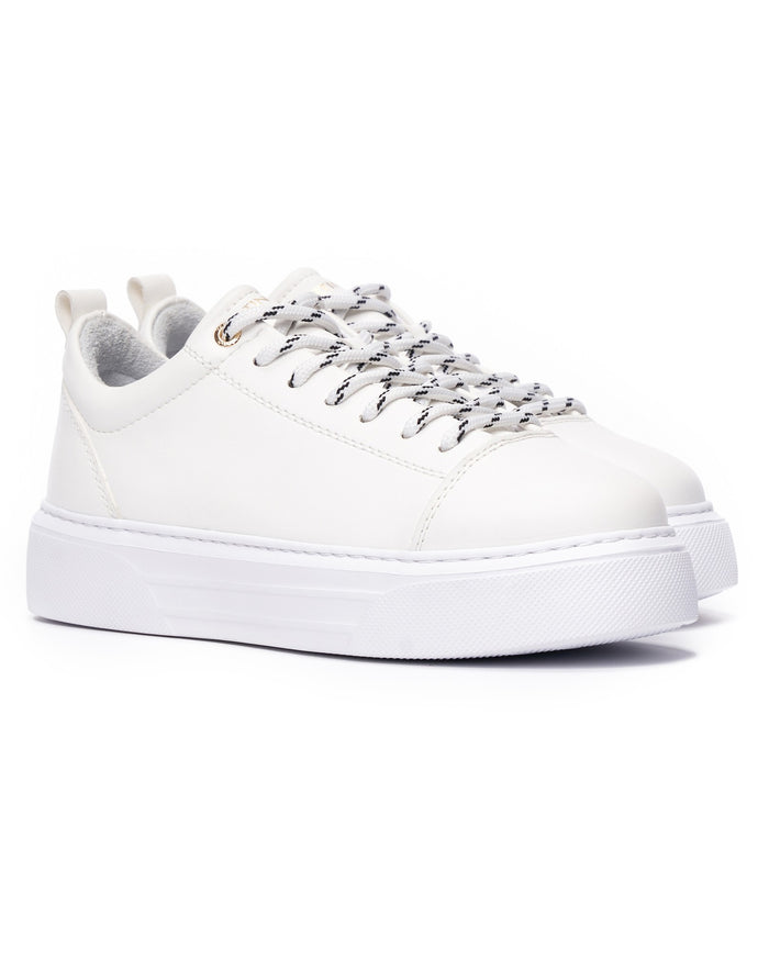 Low Top Clean White Sneakers (2)