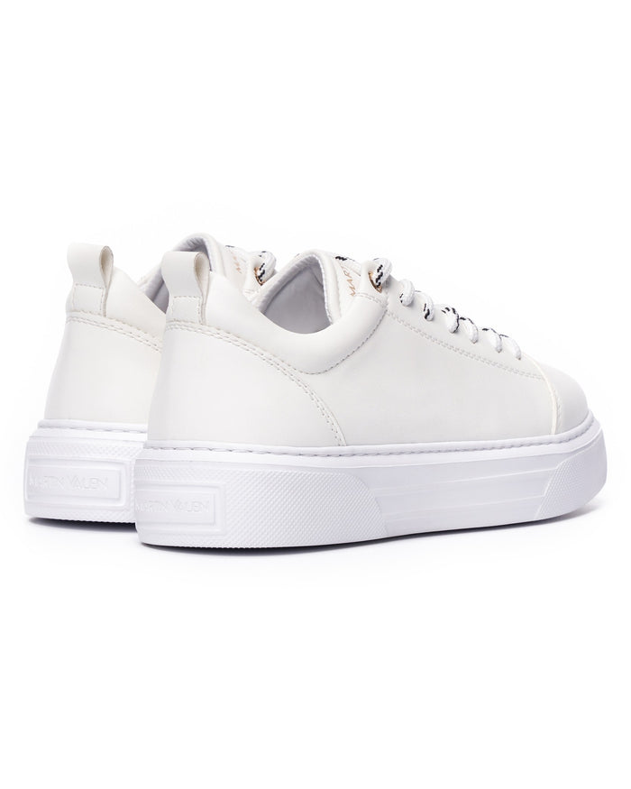 Low Top Clean White Sneakers (3)