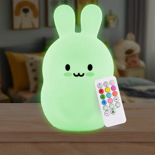 LumiPets Color Changing Nightlight - Bunny