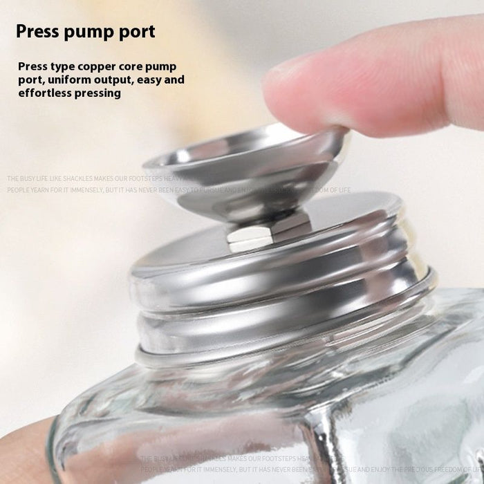 Luxe Menda Glass pump 180ml