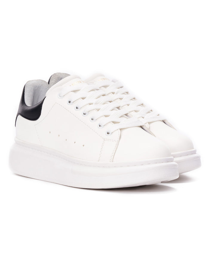 Martin Valen Women's Chunky Sneakers In White and Black (2)