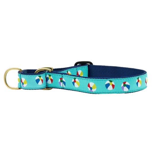 BEACH-BALL-DOG-COLLAR-MARTINGALE-NO-PULL