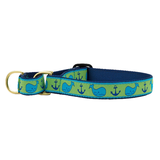 WHALES-DOG-COLLAR-MARTINGALE-NO-PULL