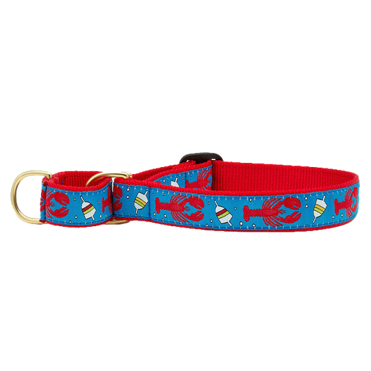 LOBSTER-BUOY-DOG-COLLAR-MARTINGALE-NO-PULL