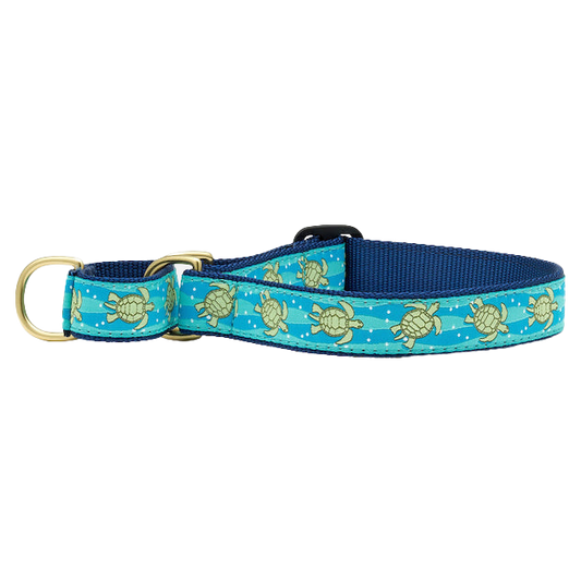 SEA-TURTLES-DOG-COLLAR-MARTINGALE-NO-PULL