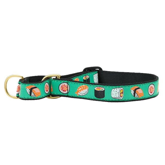 SUSHI-DOG-COLLAR-MARTINGALE-NO-PULL