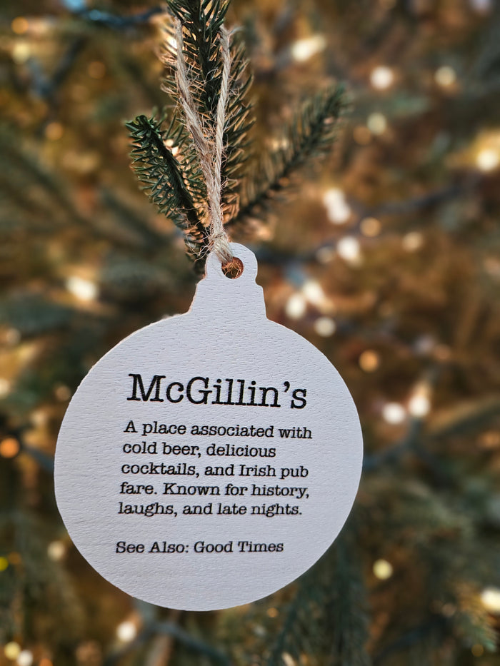 McGillin's Ornaments