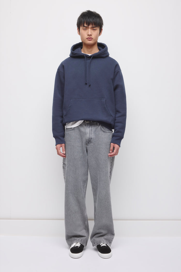 Men's Heavyweight Hoodie in Pitch Navy
