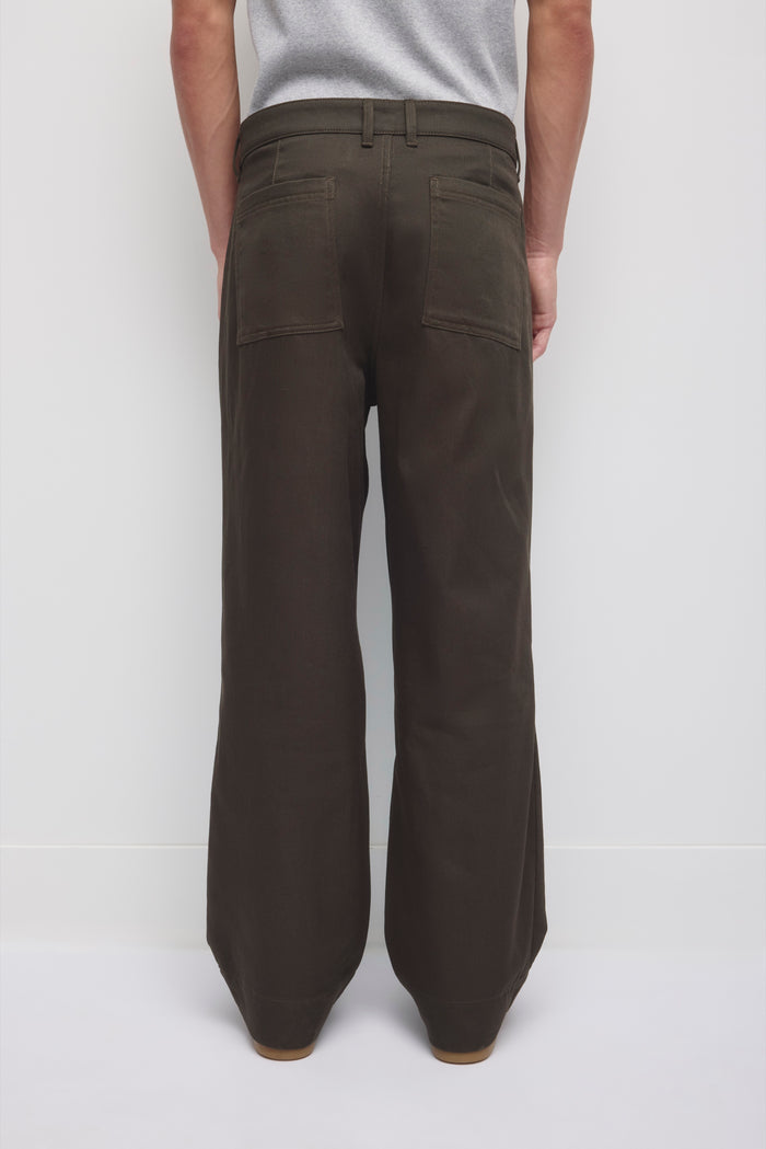 Men's Slouchy Buma Trouser in Charcoal